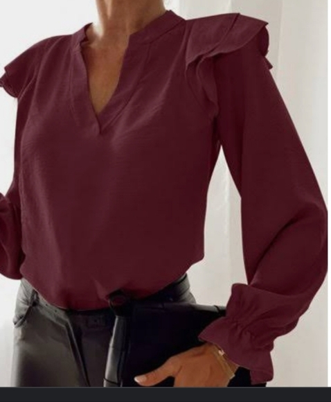 Amaryllis Tops - Amaryllis blouse Size M/L